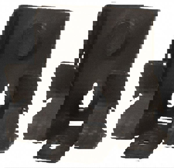 Hammer-On Flange Clip with Stud: 5/16 to 1/2