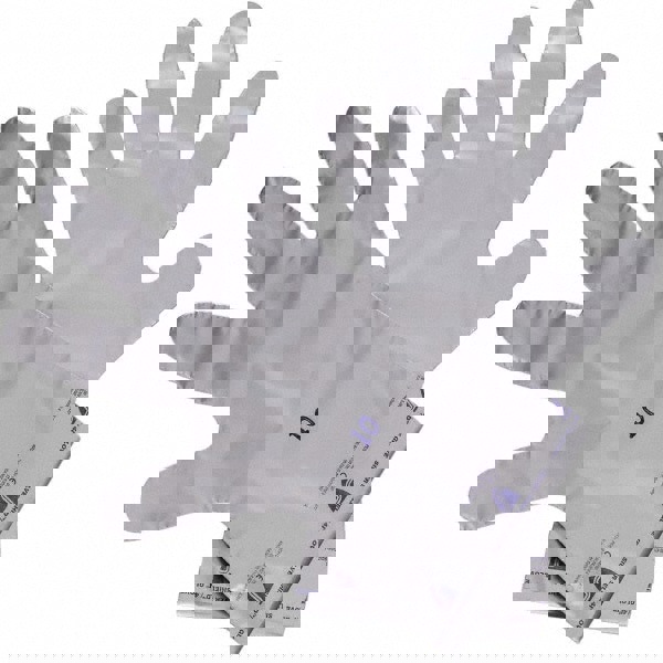 Chemical Resistant Gloves: Medium, 2.7 mil Thick, Type A Chemical-Resistant