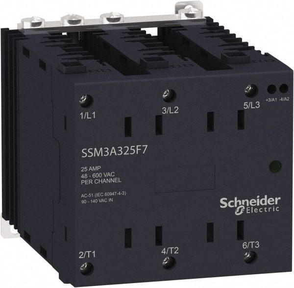 3 Pole, 1NO, 4-32 VDC Control Relay