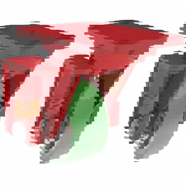 Swivel Top Plate Caster: Polyurethane, 4