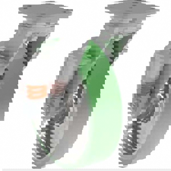 Swivel Top Plate Caster: Polyurethane, 8