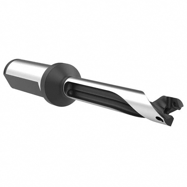 Indexable Spade Drill: 12 to 13 mm Dia, 39 mm Max Depth, Straight Flute