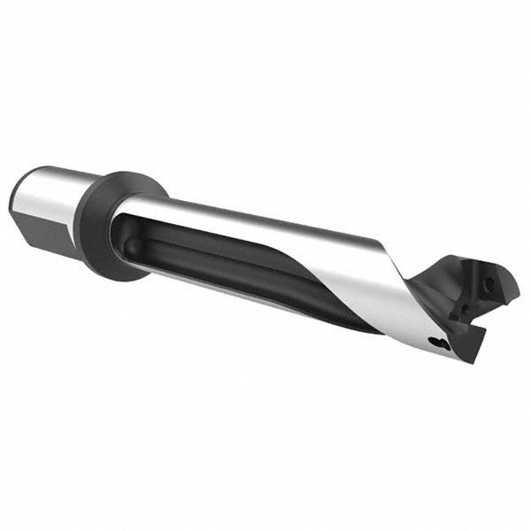 Indexable Spade Drill: 32 to 35 mm Dia, 105 mm Max Depth, Straight Flute