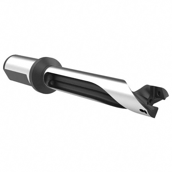 Indexable Spade Drill: 20 to 22 mm Dia, 153.9 mm Max Depth, Straight Flute