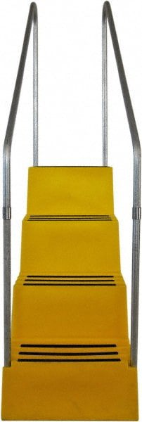 4-Step Polypropylene Step Ladder: