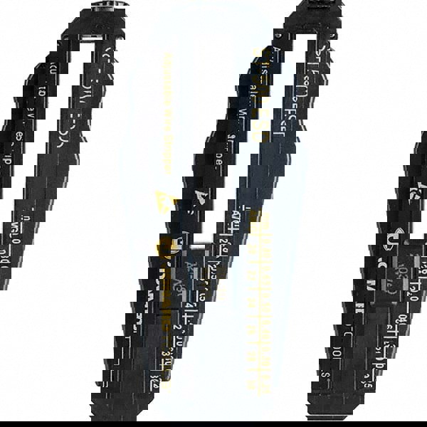 Wire Stripper: 30 AWG to 20 AWG Max Capacity