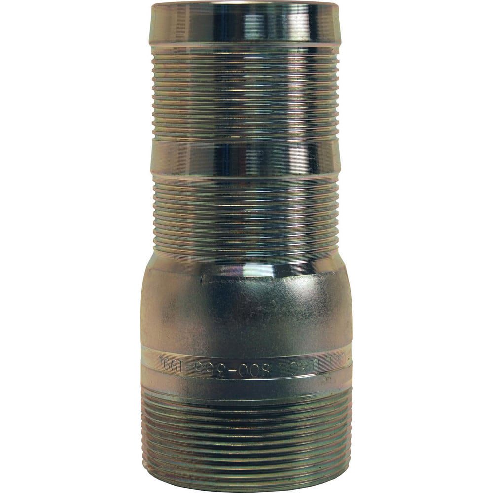 Combination Nipples For Hoses; Type: King Nipple ; Material: Steel ; Thread Standard: Male NPT ; Thread Size: 5in ; Overall Length: 9.00in ; Epa Watersense Certified: No