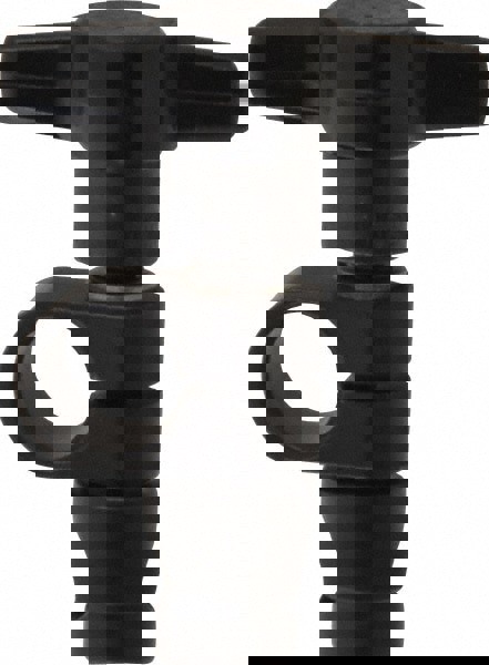 Drop Indicator Swivel Clamp: Stainless Steel & Steel