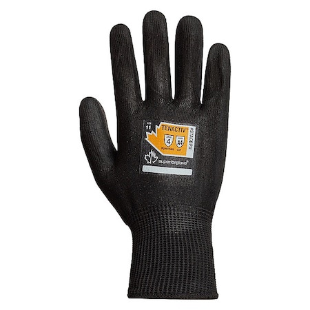 Cut, Puncture & Abrasion-Resistant Gloves: Superior Glove Works STAGBPU, Size Small, ANSI Cut A4, ANSI Puncture 4, Polyurethane, Engineered Yarn