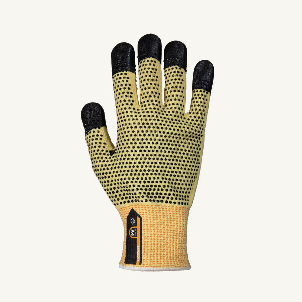 Cut, Puncture & Abrasion-Resistant Gloves: Superior Glove Works STAGBPU, Size Large, ANSI Cut A4, ANSI Puncture 4, Polyurethane, Engineered Yarn