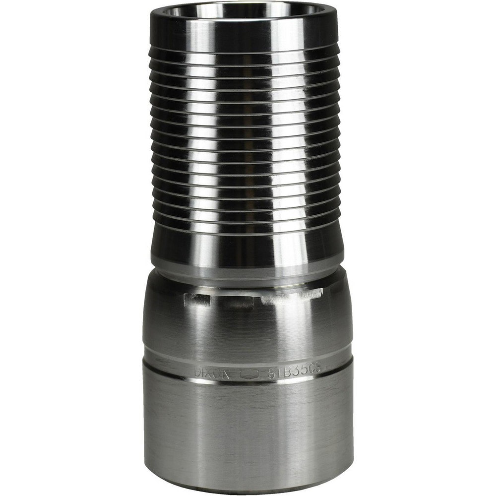 Suction & Discharge Hose Couplings; Type: King Crimp Style Combination Nipple ; Coupling Type: Crimp Stem w/Beveled End ; Coupling Descriptor: King Crimp Stem w/Beveled End ; Material: Carbon Steel ; Coupler Size (Fractional Inch): 2