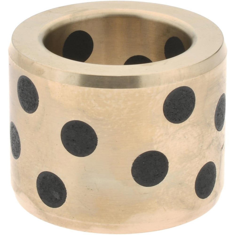 Die & Mold Straight Bushings; Material: Steel ; Inside Diameter: 0.7505in ; Inside Diameter (Decimal Inch): 0.7505in ; Body Diameter: 1.1255in ; Attachment Method: Press-Fit ; Lubrication Type: Self-Lubricating