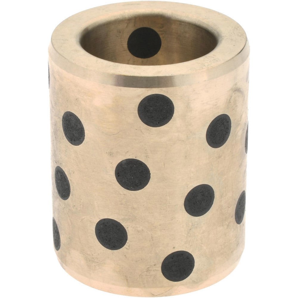 Die & Mold Straight Bushings; Material: Steel ; Inside Diameter: 0.7505in ; Inside Diameter (Decimal Inch): 0.7505in ; Body Diameter: 1.1255in ; Attachment Method: Press-Fit ; Lubrication Type: Self-Lubricating