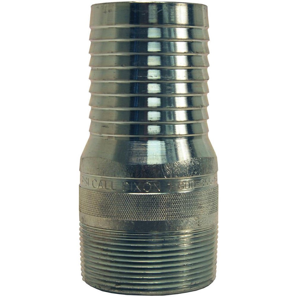 Combination Nipples For Hoses; Type: King Nipple ; Material: Plated Steel ; Thread Standard: Male NPT ; Thread Size: 1-1/2in ; Overall Length: 4.17in ; Epa Watersense Certified: No