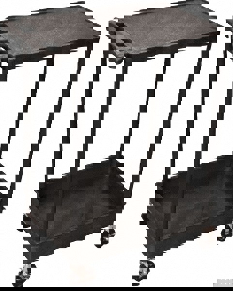 Shelf Utility Cart: Plastic, Black