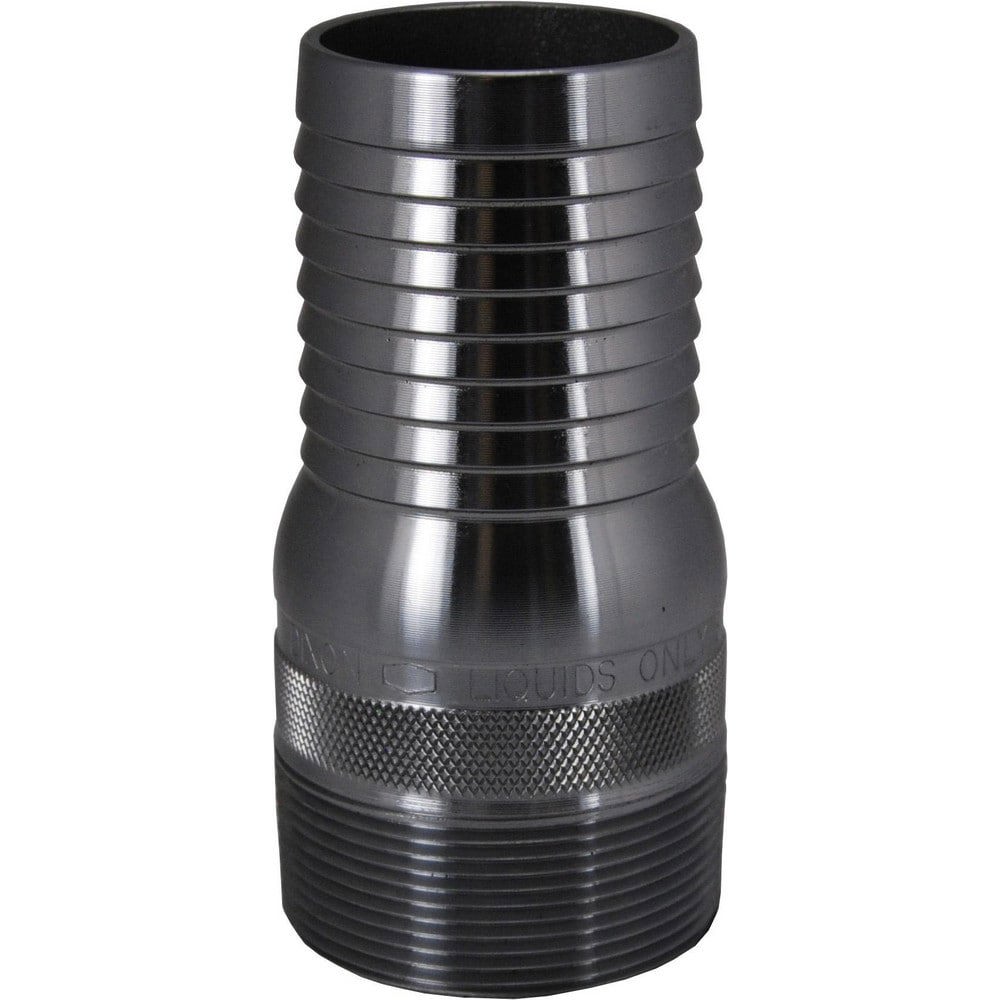 Combination Nipples For Hoses; Type: King Nipple ; Material: Plated Steel ; Thread Standard: Male NPT ; Thread Size: 3in ; Overall Length: 6.00in ; Epa Watersense Certified: No