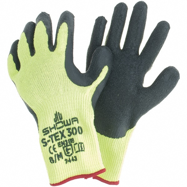 Cut & Puncture-Resistant Gloves: Size M, Polyester & Stainless Steel