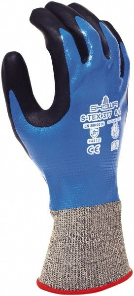 Cut & Abrasion-Resistant Gloves: Size S, ANSI Cut A4, Foam Nitrile, Synthetic