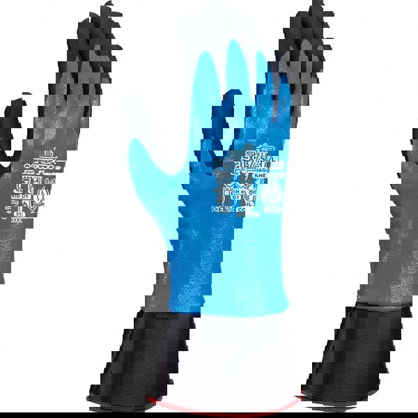 Cut, Puncture & Abrasive-Resistant Gloves: Size 2XL, ANSI Cut A4, ANSI Puncture 3, Foam Nitrile, Hagane Steel & HPPE Blend