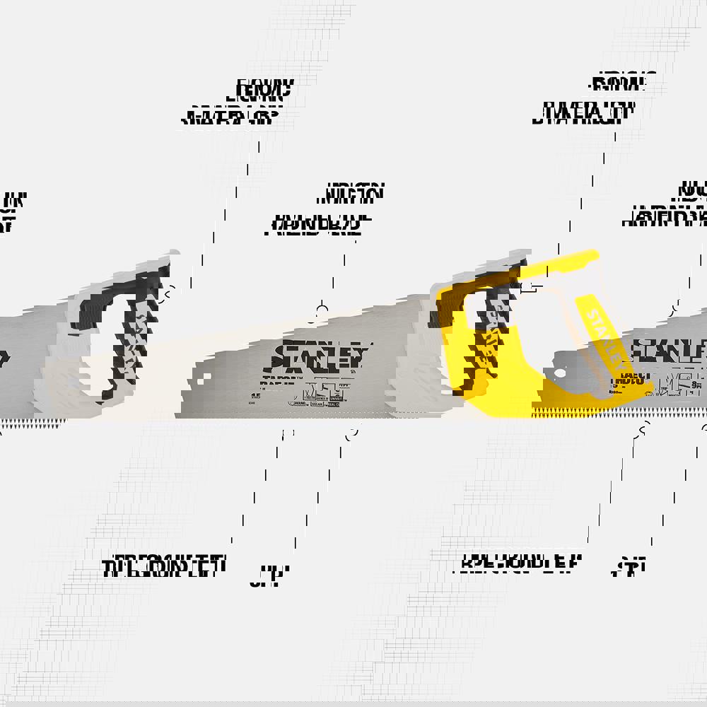 Handsaws; Tool Type: Carpenter; Applications: Wood; Blade Length: 15 in; Insulated: No; Non-sparking: No; Teeth Per Inch: 8 in; Replaceable Blade: No; Tether Style: Not Tether Capable