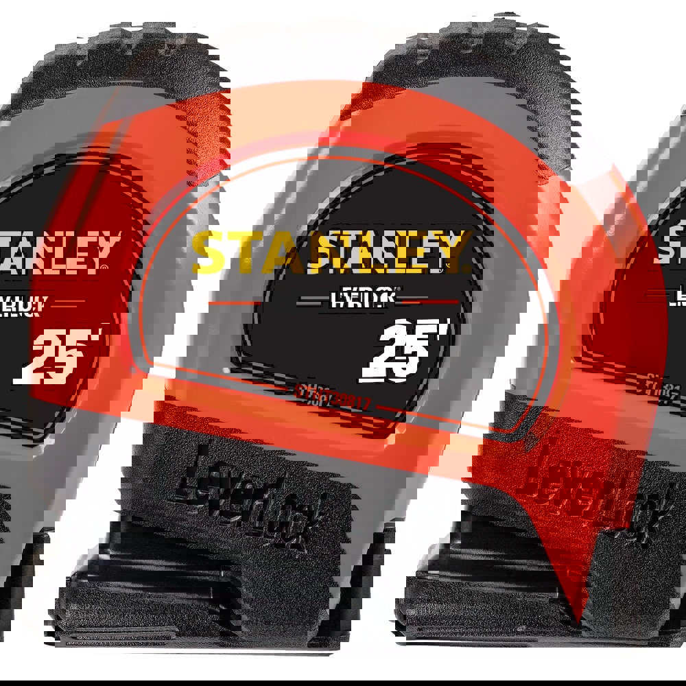 Tape Measures; Length Ft.: 25.000 ; Graduation (Feet): 1/16th ; Blade Material: Steel ; Standout Length (Feet): 7.00 ; Case Type: Closed ; Rewind Type: Automatic