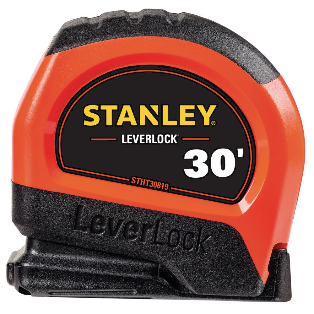 Tape Measures; Length Ft.: 30.000 ; Graduation (Feet): 1/16th ; Blade Material: Steel ; Standout Length (Feet): 9.00 ; Case Type: Closed ; Rewind Type: Automatic