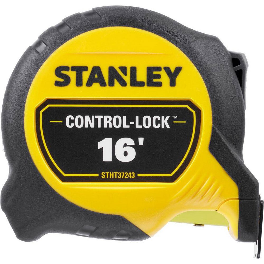Tape Measures; Length Ft.: 16.000 ; Graduation (Feet): 1/16 ; Blade Material: Mylar Polyester Film ; Standout Length (Feet): 10.00 ; Case Type: Closed ; Rewind Type: Automatic
