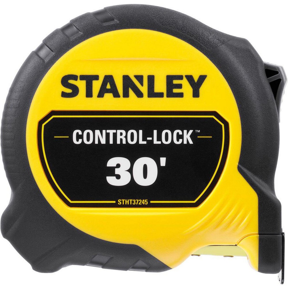 Tape Measures; Length Ft.: 30.000 ; Graduation (Feet): 1/16 ; Blade Material: Mylar Polyester Film ; Standout Length (Feet): 12.00 ; Case Type: Closed ; Rewind Type: Automatic