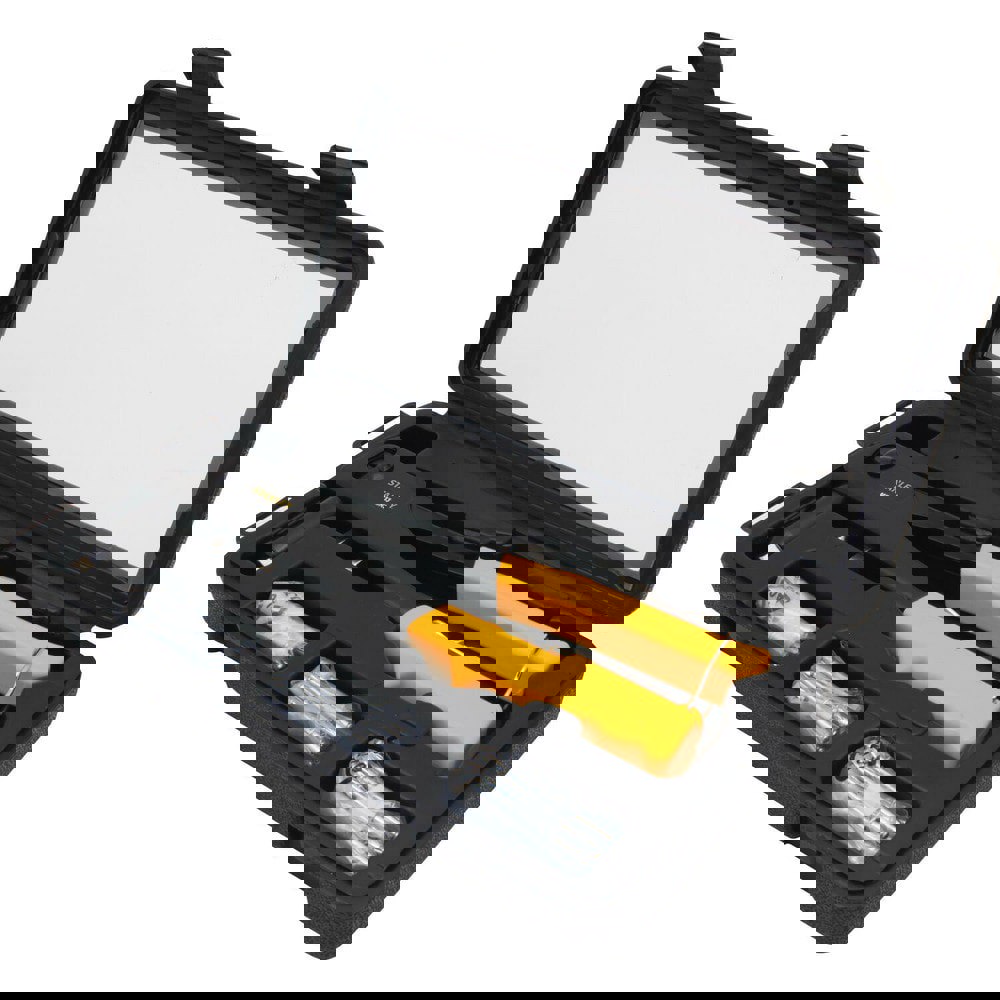 Riveter Kits; Kit Type: Manual Rivet Tool ; Minimum Rivet Size: 1/8 in ; Maximum Rivet Size: 0.125 ; Insulated: No ; Tether Style: Not Tether Capable ; Includes: (60) Assorted Rivets; Case