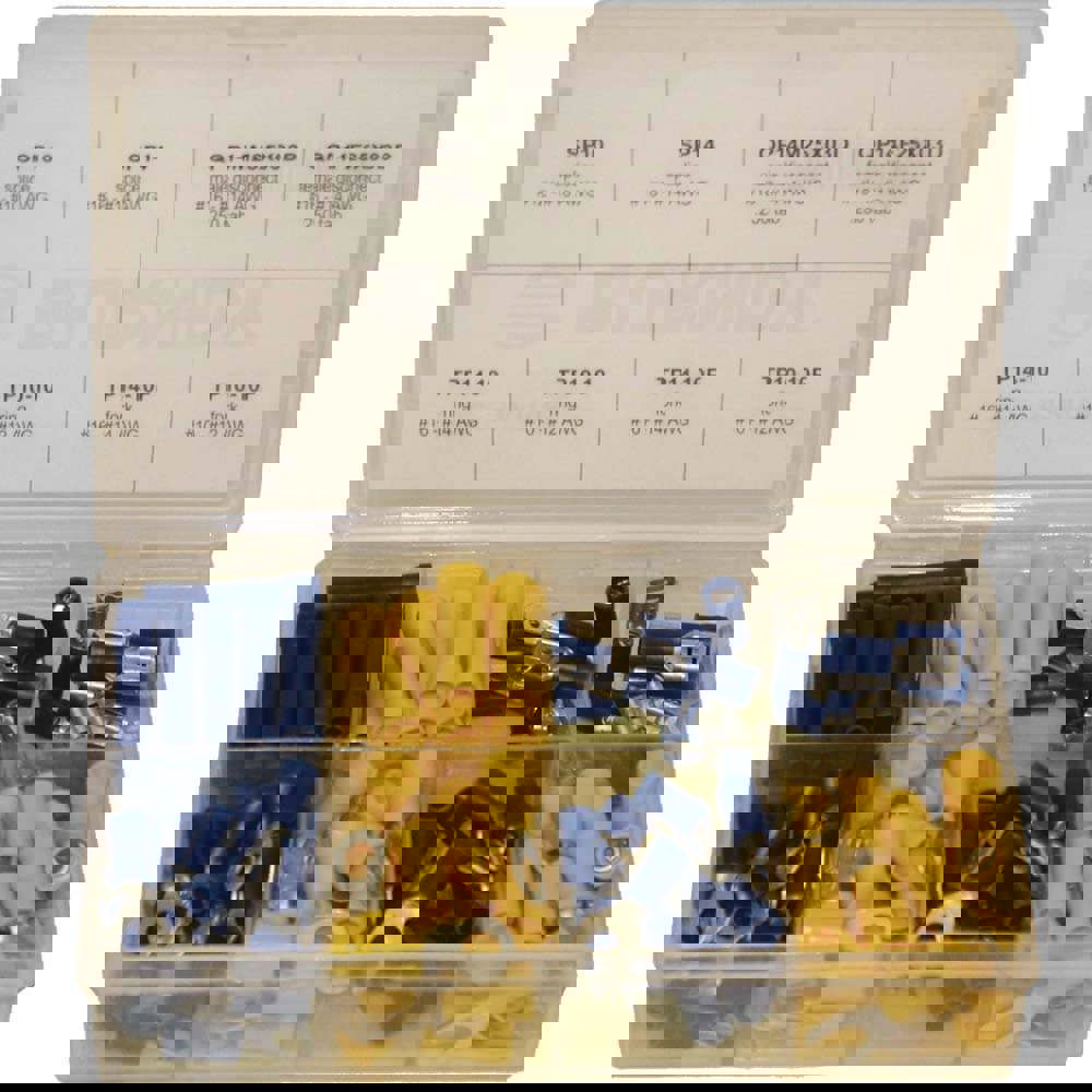 Wire Connector & Terminal Kits; Kit Type: Terminal ; Contact Material: Brass