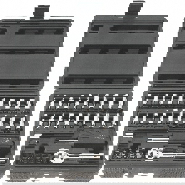 Standard Socket Set: 41 Pc, 1/4