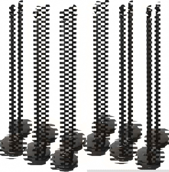 Free Standing Retractable Barrier Post: Plastic Post