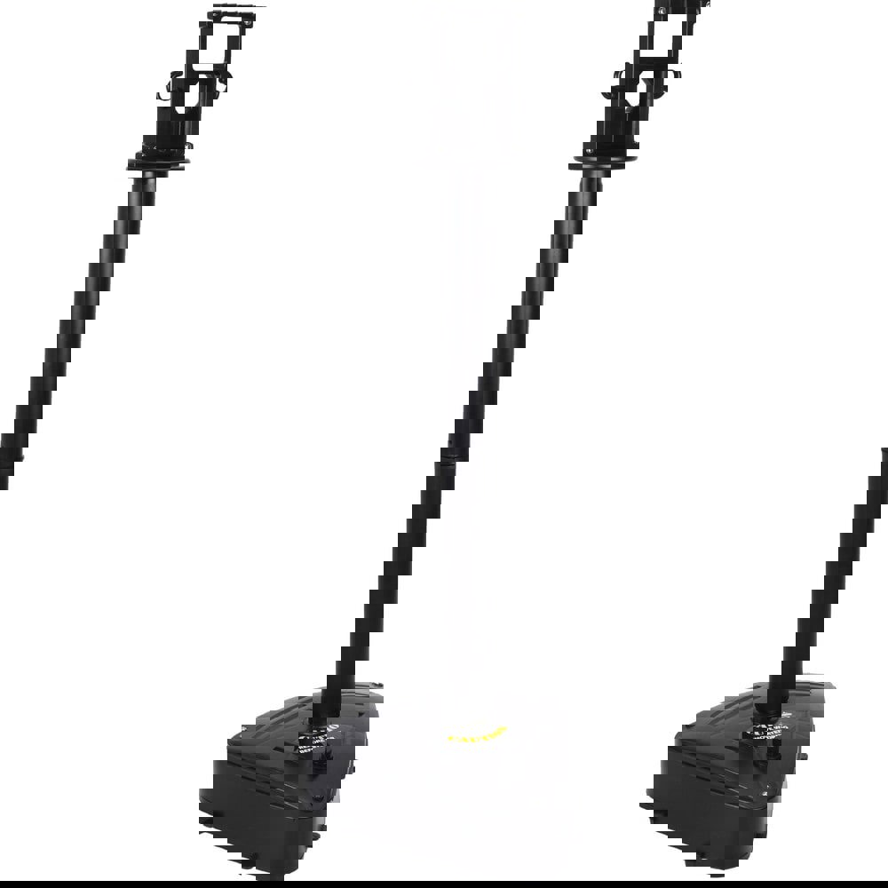 Free Standing Retractable Barrier Post: Plastic Post, Plastic Base