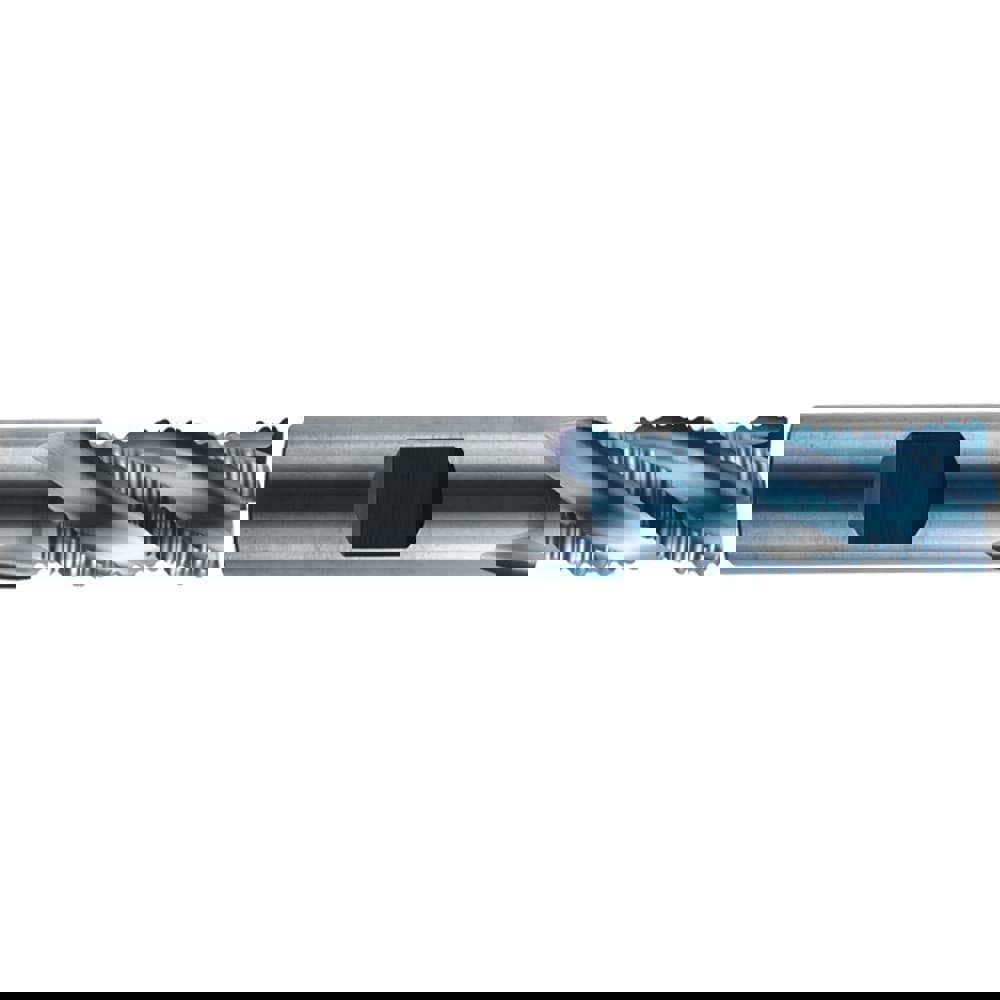 Square End Mill: 1/4'' Dia, 3/4'' LOC, 1/4'' Shank Dia, 2-1/2'' OAL, 4 Flutes, Solid Carbide