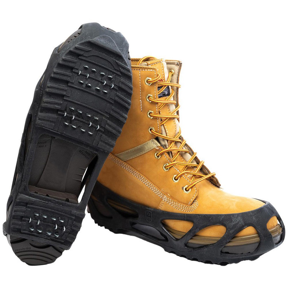 Ice Traction Footwear; Footwear Type: Ice Cleat; Overshoe Ice Traction ; Traction Type: Spike ; Men's Shoe Size: 4 to 7 ; Women's Shoe Size: 5 to 8 ; Material: Steel; Thermoplastic ; Attachment Method: Pull-On