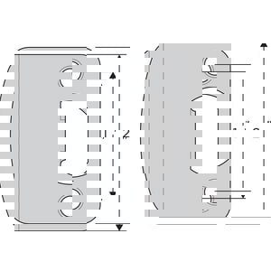 RND CNR EXTENDED LIP STRIKE