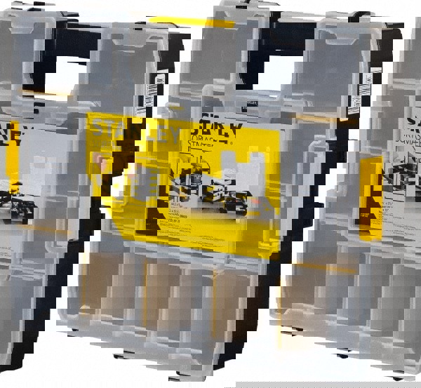 Plastic Tool Box: 17 Compartment