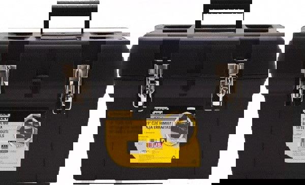 Stanley Plastic Tool Box: With Tote Tray