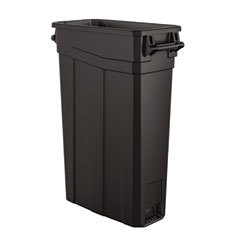 CAN,23GAL ,SLIM,TRASH,BK