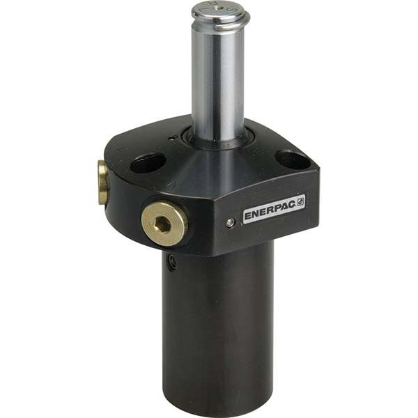 Hydraulic Swing Clamp: 1,250 lb Clamp Force, Left Hand Swing, 0.89