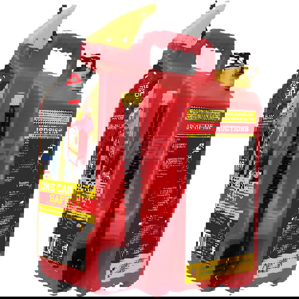 Safety Can: 5 gal, Polyethylene