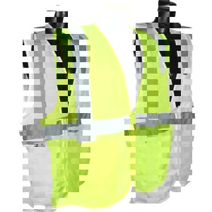 MESH SAF VEST CL2 HVGR MED