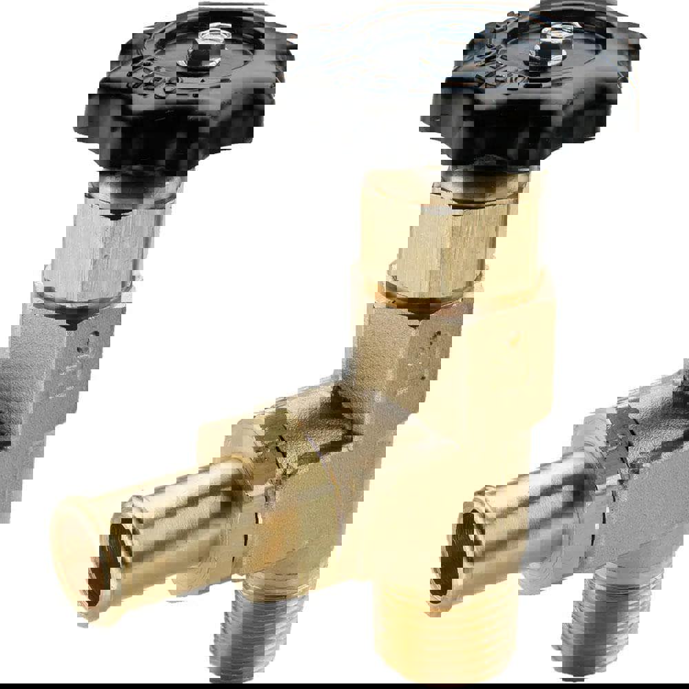 Hose I.D. x MNPTF End Connection Brass Truck Valve