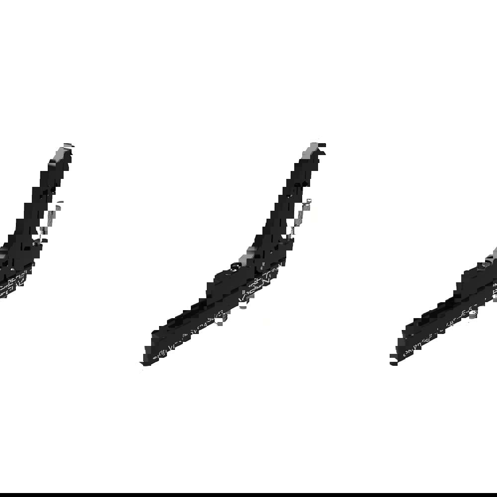 CMM Vise: 1/4-20 Thread, Aluminum