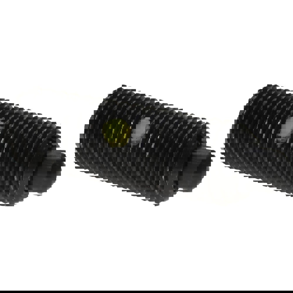 Threaded Spring Plunger: 3/8-16, 1-1/8