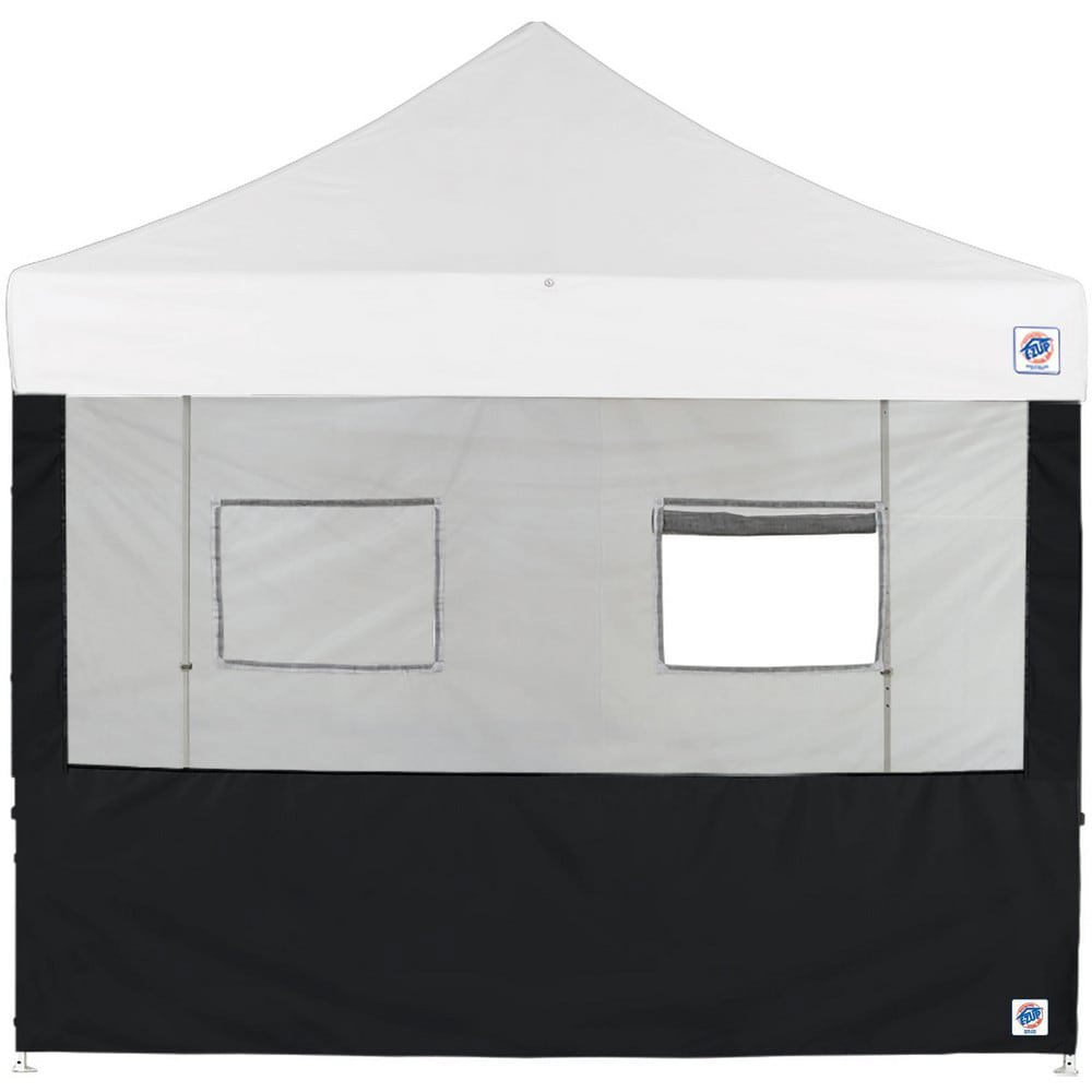 Temporary Structure Parts & Accessories; Product Type: Sidewall ; Material: Polyester ; For Use With: Eclipse, Endeavor, Enterprise, Express, Vantage, Pyramid ; Color: Black ; Includes: (1) 10' Food Booth Sidewall (Black) ; UNSPSC Code: 95141700