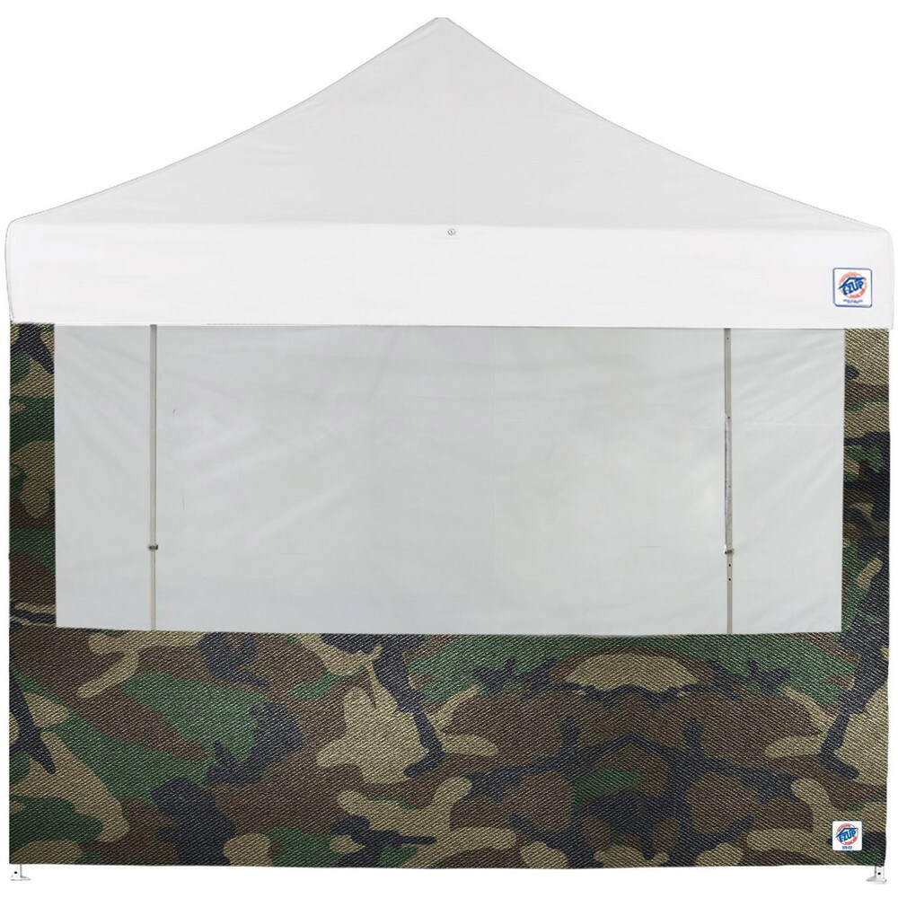 Temporary Structure Parts & Accessories; Product Type: Sidewall ; Material: Polyester ; For Use With: Eclipse, Endeavor, Enterprise, Express, Vantage, Pyramid ; Color: Woodland Camo ; Includes: (1) 10' Food Booth Sidewall (Woodland Camo)