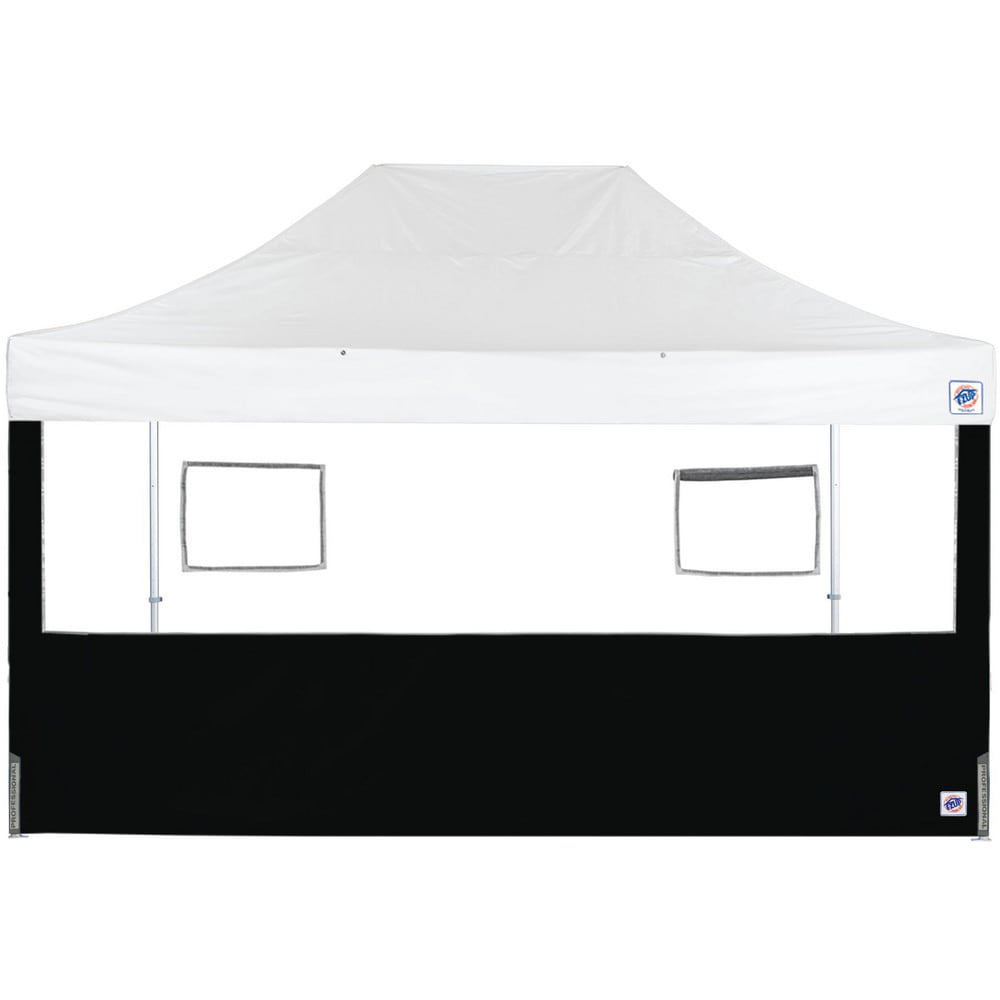 Temporary Structure Parts & Accessories; Product Type: Sidewall ; Material: Polyester ; For Use With: Eclipse ; Color: Black ; Includes: (1) 15' Food Booth Sidewall (Black) ; UNSPSC Code: 95141700