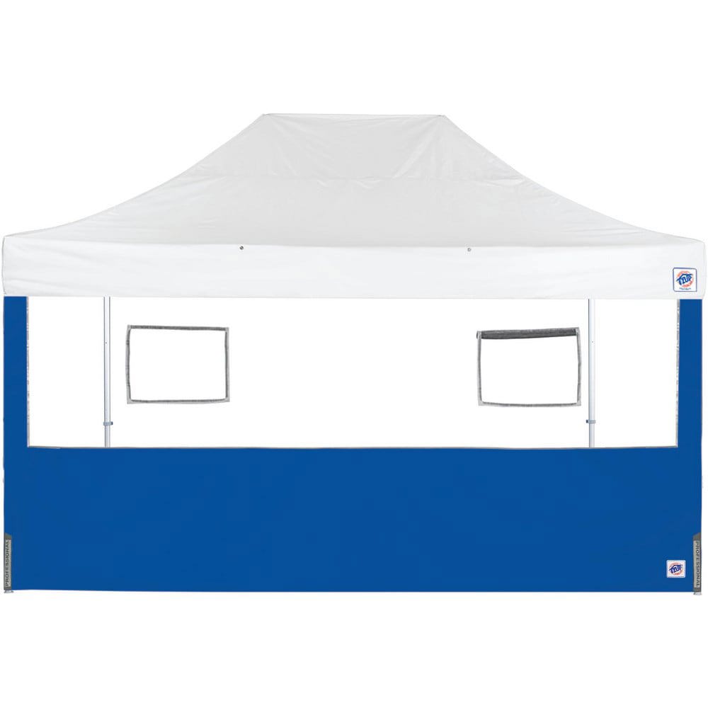 Temporary Structure Parts & Accessories; Product Type: Sidewall ; Material: Polyester ; For Use With: Eclipse ; Color: Royal Blue ; Includes: (1) 15' Food Booth Sidewall (Royal Blue) ; UNSPSC Code: 95141700