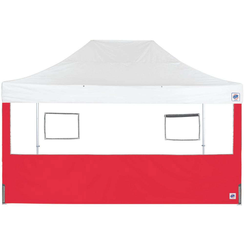Temporary Structure Parts & Accessories; Product Type: Sidewall ; Material: Polyester ; For Use With: Eclipse ; Color: Red ; Includes: (1) 15' Food Booth Sidewall (Red) ; UNSPSC Code: 95141700